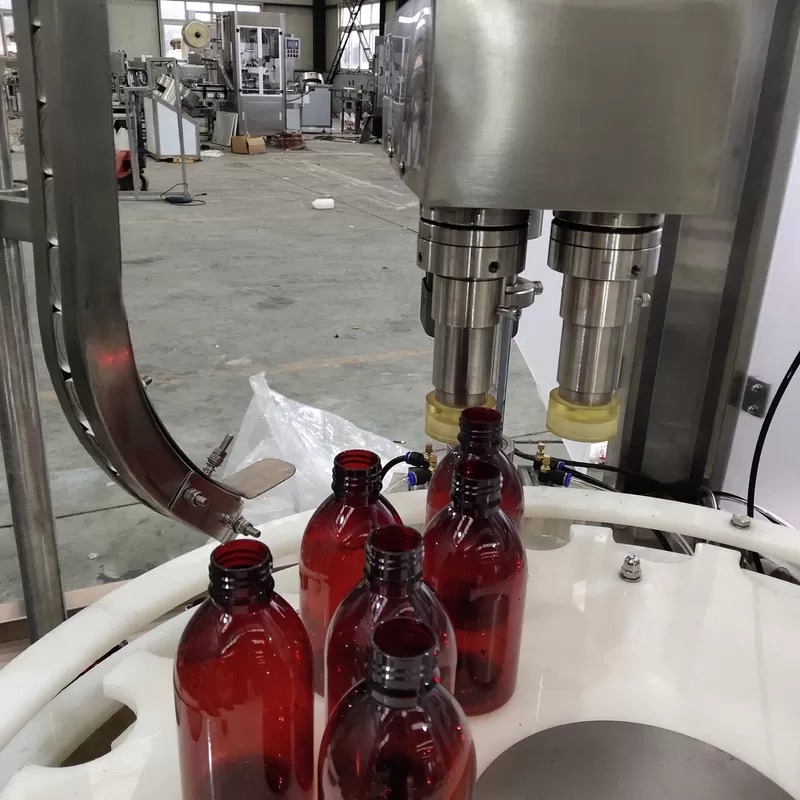 3 KW Flaschenfüllmaschine für ätherische Öle mit Saugschutzvorrichtung