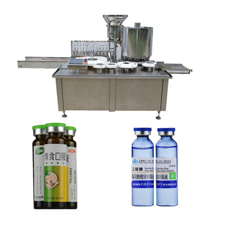 Automatische Saftfüllmaschine / CBD-Ölfüllmaschine für ätherisches Öl / E-Saft-Flaschenfüllmaschine Hersteller China