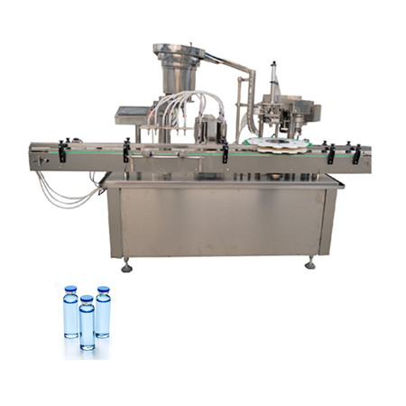 CE-zertifizierter Flüssigfüller 30 ml Flaschenfüllmaschine automatische Verschließmaschine