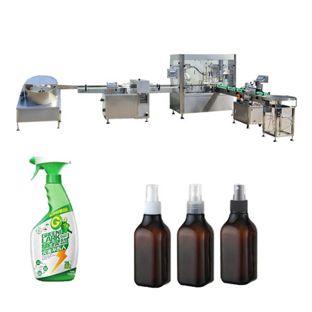 Hochgenaue vollautomatische Olivenöl-Abfüllkappe / Fläschchen-Abfüllmaschine