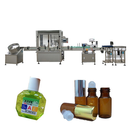 YB-YX4 vollautomatische Füll- und Verschließmaschine für 1Oz 2Oz Jasmin Parfümölrolle Auf cbd Ölfüllmaschine