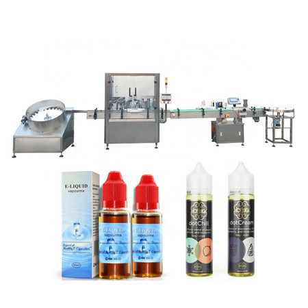 Halbautomatische E-Zigaretten-Flüssigfüllmaschine für kleine Unternehmen