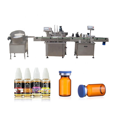 Hochpräzise vollautomatische e-Zigaretten-Füllungsverpackungsmaschine, Ejiuce-Füllungs-Etikettierungs-Verschließmaschine