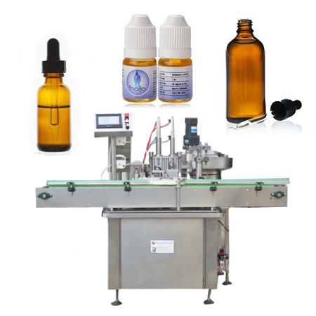 kundenspezifische Augentropfen-Rotationsfülllinie / elektronische Zigarettenflüssigkeit / ätherisches Öl / E-Liquid-Füllmaschine