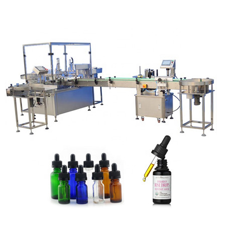 JB-YG4 Produktionslinie für die Abfüllung von Saftflüssigkeiten 250 ml 500 ml Füll- und Verschließmaschine für Plastikflaschen
