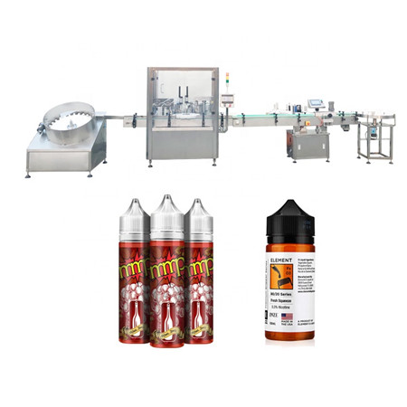 Automatische Abfüllanlage für ätherische Öle / Flüssigfüllmaschine für E-Zigaretten / Abfüllmaschine für E-Zigaretten