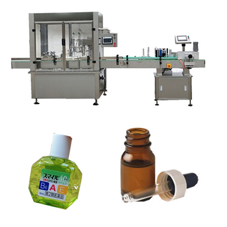 GFK160 Wasser-Öl-Parfüm-Milch-Fläschchen-Füllung CNC-Flüssigkeits-Füllmaschine Mineralwasser Automatische Füllmaschine 1,5 Liter Drin