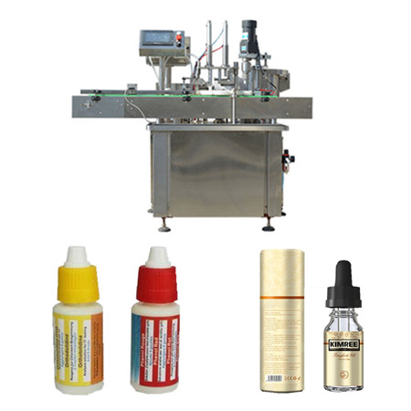 China Milk Medical Equipment Shampoo Cbd Oil Ice Cream Glasflasche Füllmaschine