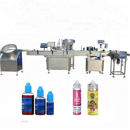 15ML 30ML Automatischer CBD E-Liquid Filler Füll- und Verschließmaschine für ätherische Öltropfenflaschen