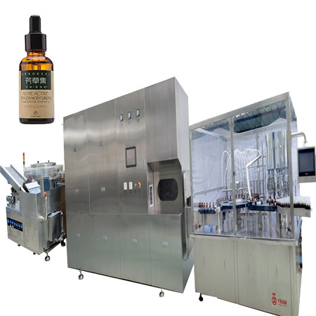 Automatische Verfüll- und Etikettiermaschine für Flaschenabfüllungen, Abfüllmaschine für Impfstoffflaschen