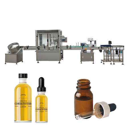JB-YX2 5 ml 10 ml automatische Fläschchenfüllmaschine und Verschließmaschine für Augentropfen-Ejuice-Flüssigkeit