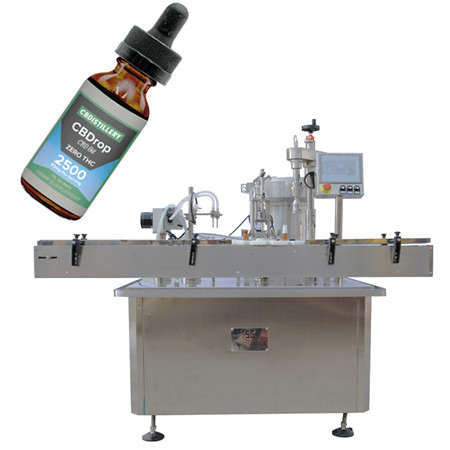 Automatische 30 ml e flüssige Ejuice E-Zigarette ätherische Öl Tropfflasche Abfüllmaschine