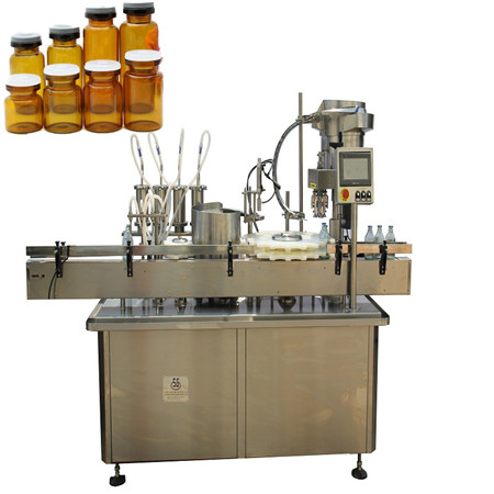 Automatische Honigfüllmaschine mit hoher Dichte für kleine Gläser mit Deckelteilen