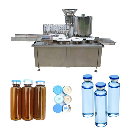 F6-600 kleine pneumatische Flasche Mineralwasserfüllmaschine Preis