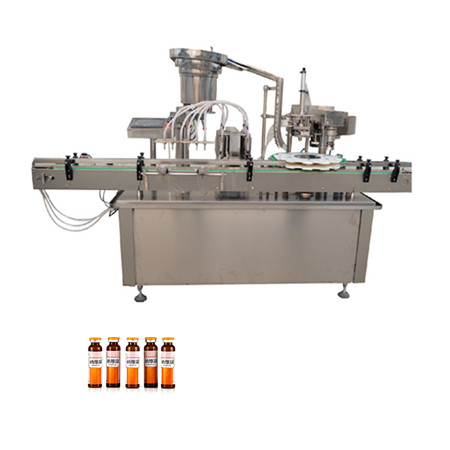 JB-YX4 Automatische 4-Köpfe-Cbd-Vape-Füllmaschine Augentropfen-Flasche mit ätherischem Öl 5-200 ml Füllmaschine