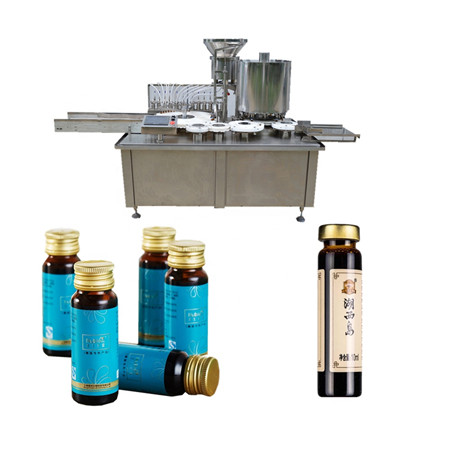 Automatische Parfümproduktionslinie, Glas-Sprühflaschen-Füll- und Verschließmaschine mit 4 Füllköpfen
