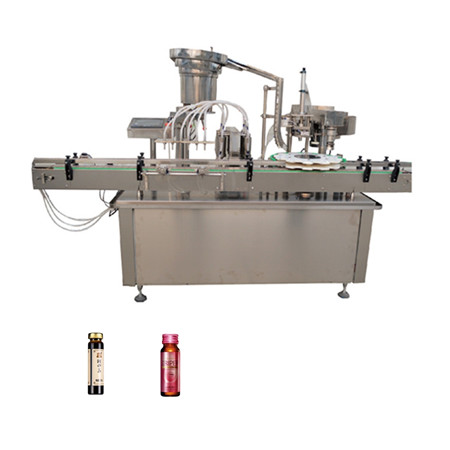 Monoblock kleine kohlensäurehaltige Soda-Getränkefüllmaschine / Bierfüllmaschine